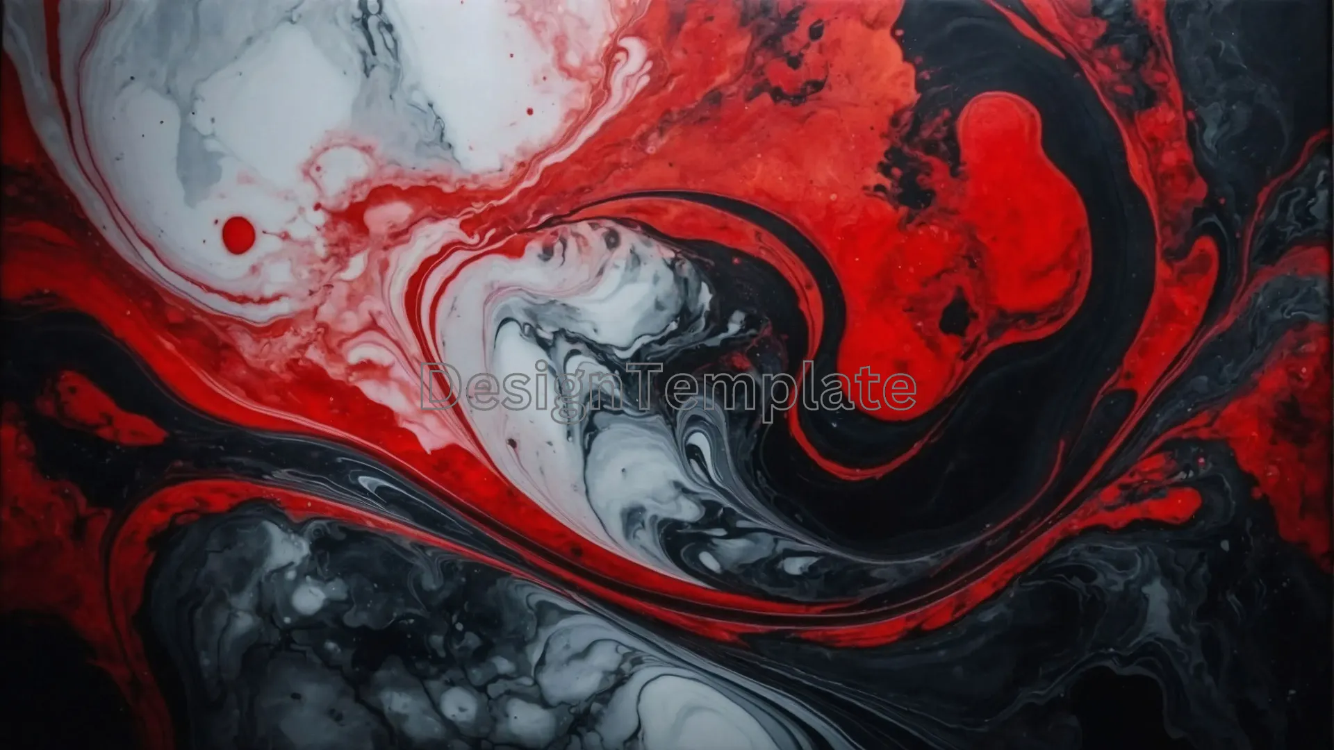 Abstract Fluted Red and Black Marble Texture Jpg